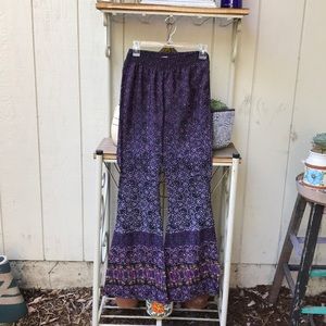 NWOT Psychedelic Bell Bottom Pants